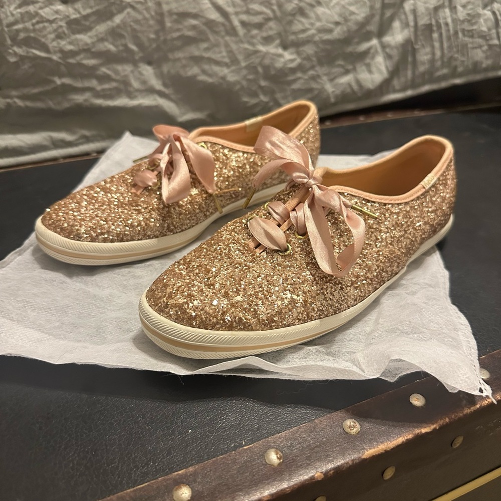 Keds X Kate Spade New York Champion Glitter Sneakers